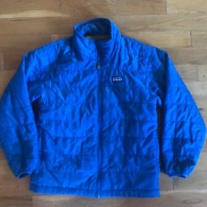 Patagonia kids nano puff.  Blue sz s (7/8)